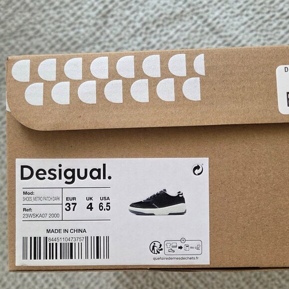 DESIGUAL sneakers NEW with a box US6.5 - Picture 9 of 9